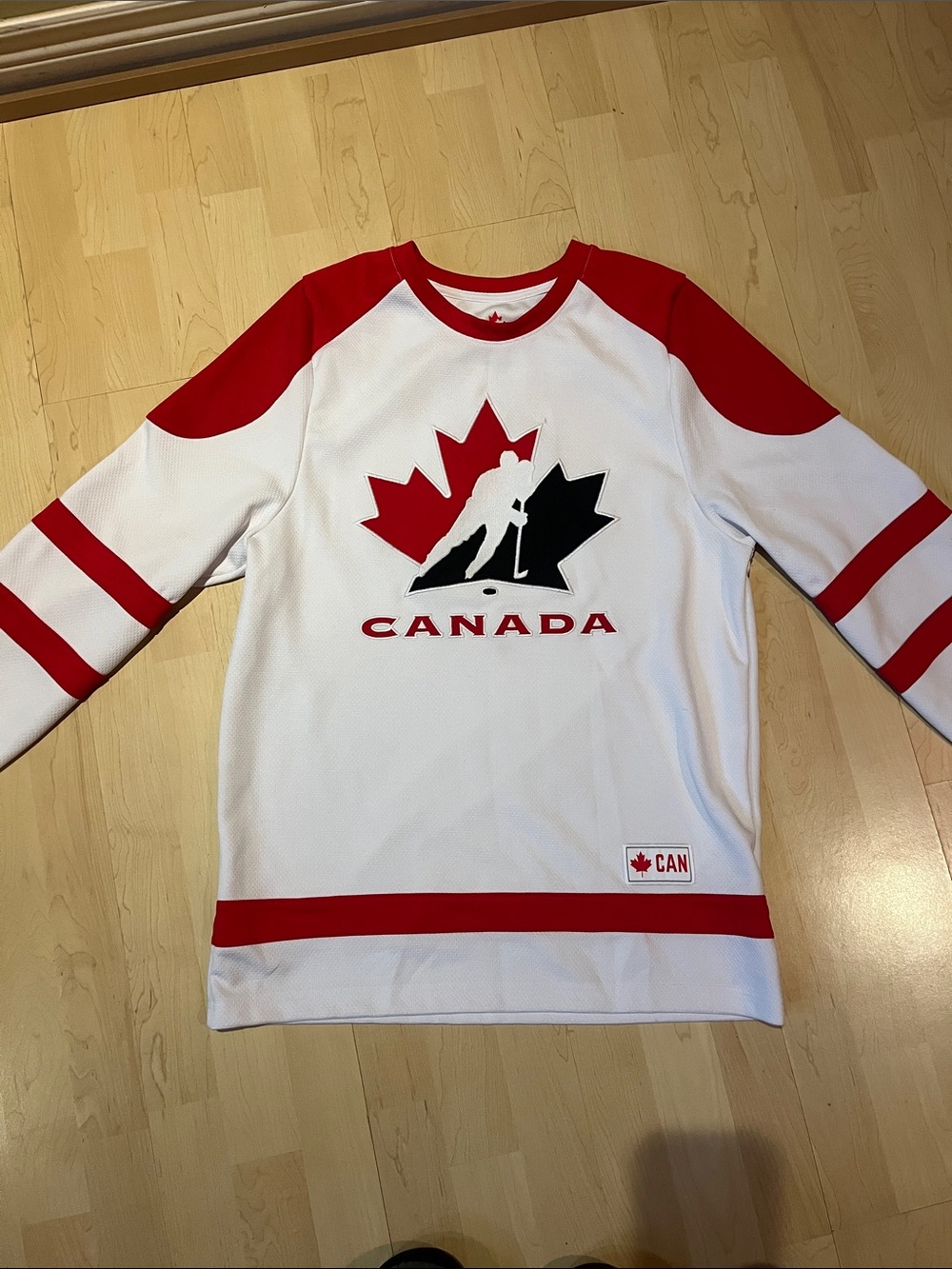 Canada Hockey White & Red Jersey